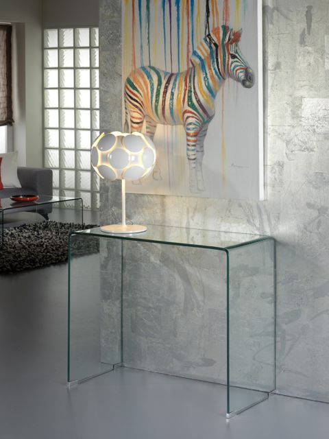 Consola cristal 90 x 75 x 40 cm