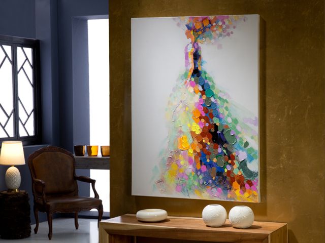 Pintura acrílico sobre bastidor 90 x 120 cm