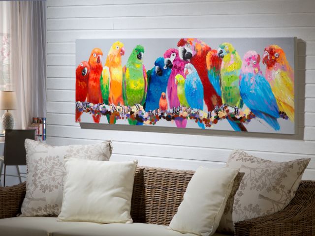 Pintura acrílico sobre bastidor 180 x 60 cm