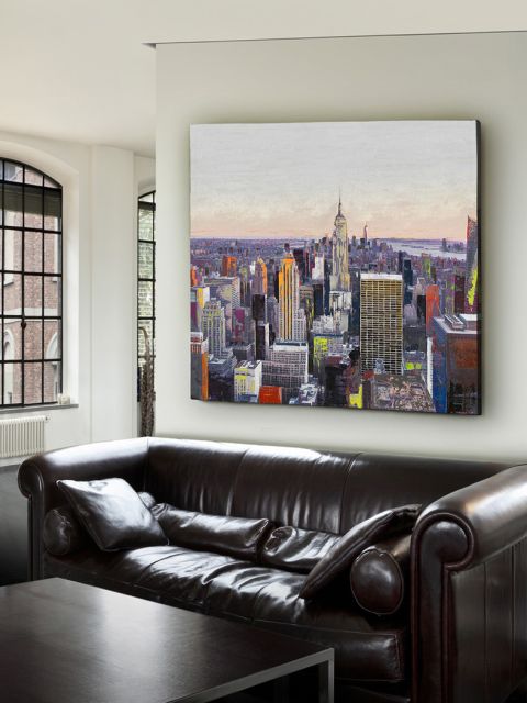 Pintura acrílico sobre bastidor 120 x 120 cm