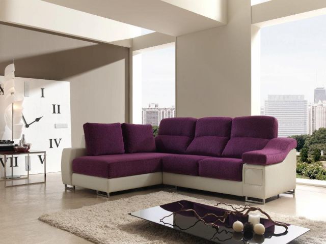 Chaise longue con canapé, cajón en brazo, producto de gran calidad todo tipo de telas